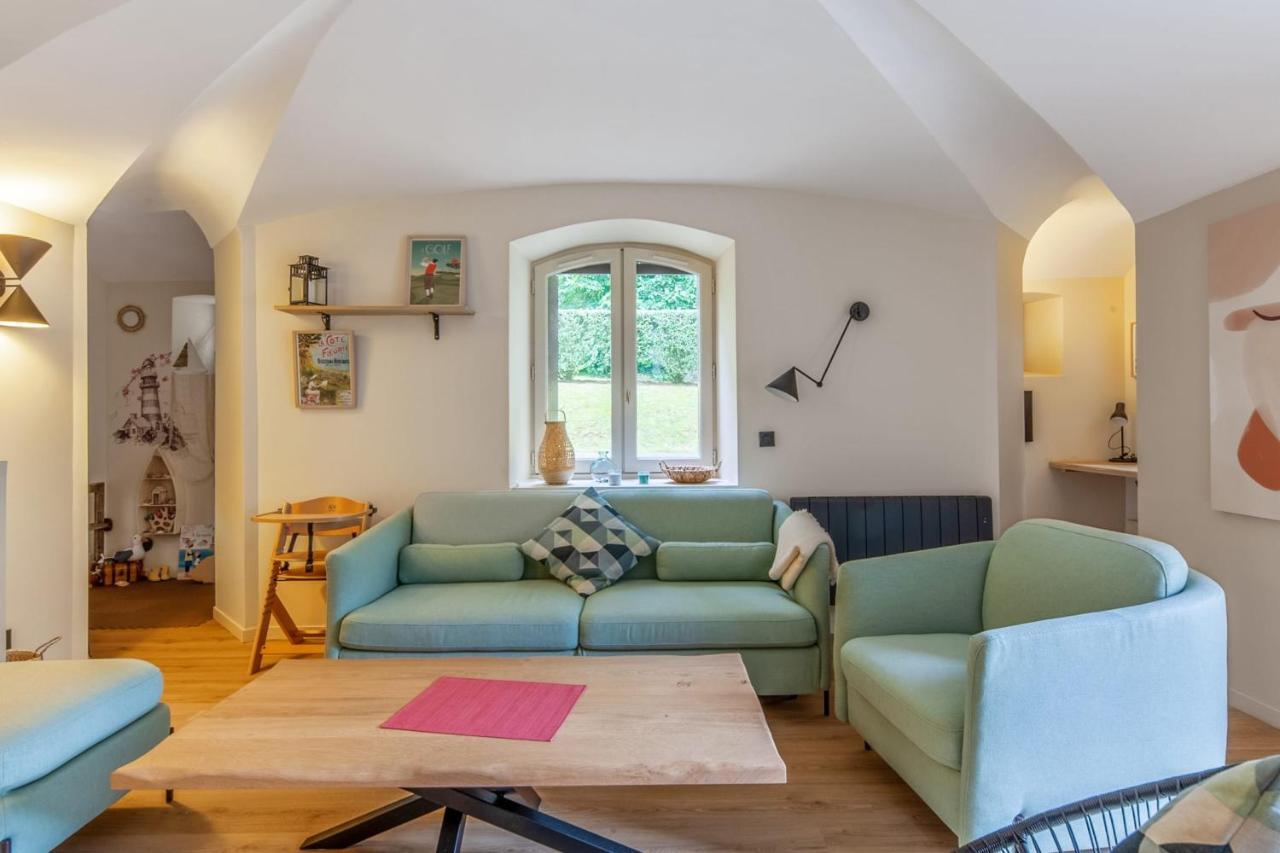 Wonderful apartment in a château with a yard - Houlgate - Welkeys Exterior foto